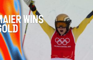 ‘Desempenho da medalha de ouro’ de Daniela Mayer nas finais de Ski Cross