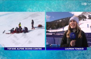 Uma sensação desconfortável inundou as arquibancadas após a queda de Vonn