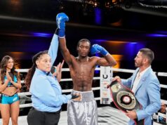 Alex Bray consegue a vitória por pontos e Danier Pero sofre uma paralisação de escanteio.