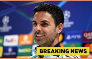 Movimento ocular do Arsenal para Nico Williams