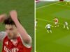 Declan Rice sofre um ‘caso Gerrard’ no caro erro do Arsenal contra o Tottenham