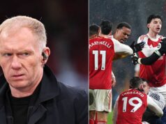 Paul Scholes questiona a liderança de Declan Rice, apesar da vitória do Arsenal por 4 a 1 sobre o Tottenham