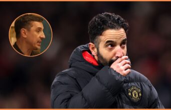 A lenda do Man United, Neville, critica Amorim pelo tratamento de Mainoo