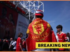 Movimento ocular do Man United para Igor Thiago