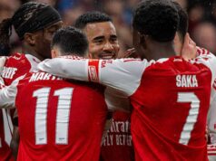 Noni Madueke presta homenagem ao ‘incrível’ Eberechi Eze depois que o Arsenal venceu o Wigan na FA Cup