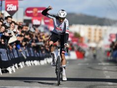 Vuelta a Murcia: Marc Soler transformou um corajoso ataque da equipe dos Emirados Árabes Unidos Emirates-XRG em uma vitória na Fase 1 e na primeira camisa de líder quando ventos fortes encurtaram o jogo de abertura.