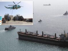 O Irã reposicionou secretamente seus drones de ataque em meio a exercícios russos no Estreito de Ormuz, dizem especialistas