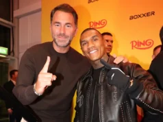 Conor Beane pode um dia se arrepender de ter deixado o braço protetor de Eddie Hearn.