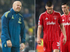 Dentro do brutal Nottingham Forest, Sean Dyche foi demitido TRÊS HORAS após a partida em meio a grandes preocupações entre seus jogadores