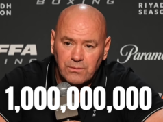 Dana White e Turki Al-Sheikh enfrentam um processo de US$ 1 bilhão.