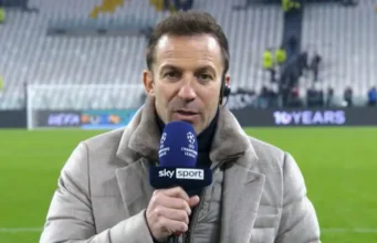A corrida de Del Piero pelo campeonato da Série A levou o Inter ao topo ao enfrentar a Juventus