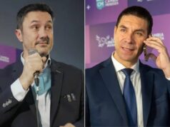 Homenagem aos deputados de Xavier Miley após as eleições municipais em Mendoza POLÍTICA El Intransigente