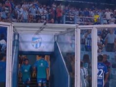 Fazendo jus ao apelido, Loco Díaz pegou fogo em busca de torcedor do Atlético Tucumán