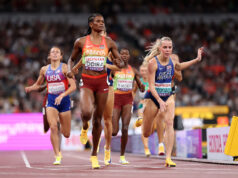 Keely Hodgkinson e Georgia Hunter Bell enfrentam a campeã mundial Lilian Odira em Eugene