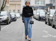 Estes confortáveis jeans cigarro apresentam um cós elástico secreto