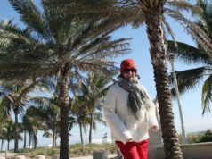 Mapa de alerta de congelamento da Flórida mostrando cidades. diante da queda das temperaturas