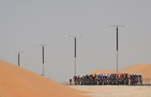 Mais perturbações do vento à medida que a abertura do Tour dos Emirados Árabes Unidos é encurtada por razões de segurança
