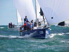 Estes campeões J/105 venceram na estrada