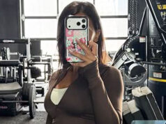 A esposa de Lionel Messi, Antonela, mostra sua figura incrível na academia após se tornar o rosto de uma marca de beleza