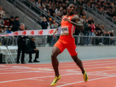 Recorde mundial dos 400m indoor de Khaleb McRae