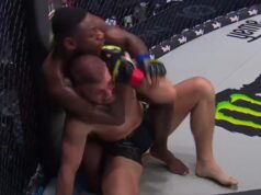 Submissão inteligente! Hafeni Nafuka Matěj Kuzník – Bloqueando um quadrado traseiro nu nos destaques do Oktagon 84