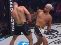 Cockburto nocauteia Ronald Paradisor com punho giratório brutal para reivindicar a coroa dos meio-médios