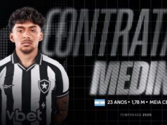 Botafogo apresentou nas redes