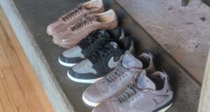 Executiva negra da Nike Champion tênis femininos