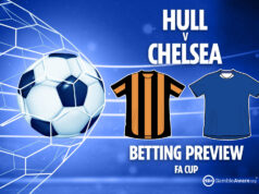 Antevisão, previsões, dicas de apostas e probabilidades mais recentes de Hull vs Chelsea