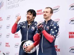 Carsten Vissering, ex-mergulhador da Northwestern, termina entre os 20 primeiros do Bobsled Olímpico