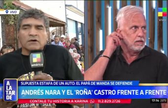 Cruzamento intenso entre Roña Castro e Andrés Nara devido à suposta fraude SHOW El Intransigente