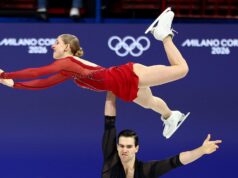 A dupla alemã assumiu a liderança das duplas olímpicas em uma noite cheia de erros
