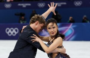 Os Estados Unidos assumiram a liderança na competição de patinação artística por equipes nas Olimpíadas