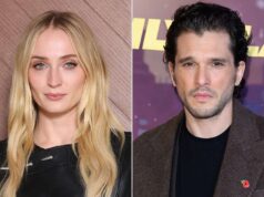 Sophie Turner e Kit Harington foram amordaçados após se beijarem na tela enquanto trabalhavam em um novo filme de terror
