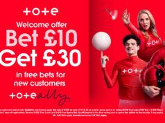 Ganhe £ 40 em apostas grátis e bônus ao apostar £ 10 em futebol com Tote