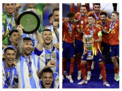 as lesões dos jogadores da Argentina e da Espanha complicaram Scaloni e De la Fuente