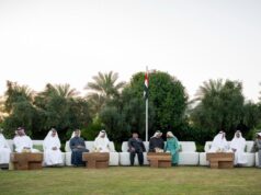 Mohammed bin Zayed: Tive o prazer de conhecer meus colegas governantes na mesa do café da manhã em Abu Dhabi