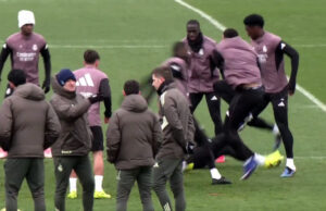 Pânico de Mbappé envolvendo rostos e caos