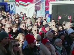 Reações de fãs que testemunharam o acidente de Lindsey Vonn ao vivo