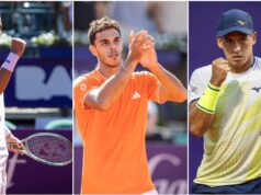 As semifinais foram coloridas de azul e branco por Fran Cerúndolo, Etcheverry e Báez