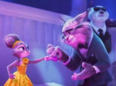 Como eles abordaram o papel de vilão de Pabot com Andy Samberg