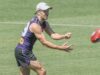 Fremantle Dockers Sam Wietkowski espera que um time forte entre em campo no derby de pré-temporada da AFL contra o West Coast Eagles