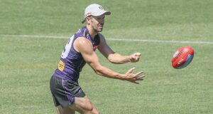 Fremantle Dockers Sam Wietkowski espera que um time forte entre em campo no derby de pré-temporada da AFL contra o West Coast Eagles