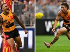 Shay Bolton, de Cuttening, e Liam Baker, de Pengaring, como parte do retorno do melhor da origem entre os melhores jogadores de WA