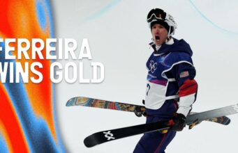 Kenworthy, da GB, está em sexto, com Ferreira conquistando o ouro no halfpipe no freeski.
