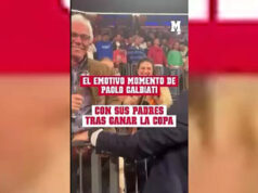 O momento emocionante de Paolo Galbiati com seus pais após a conquista da Copa ACB