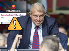 O Barça classificou as informações da denúncia como “completamente falsas e inaceitáveis”.