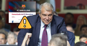 O Barça classificou as informações da denúncia como “completamente falsas e inaceitáveis”.