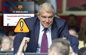 O Barça classificou as informações da denúncia como “completamente falsas e inaceitáveis”.