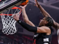 Ele se redefine como um saltador triplo com envergadura de 2,19